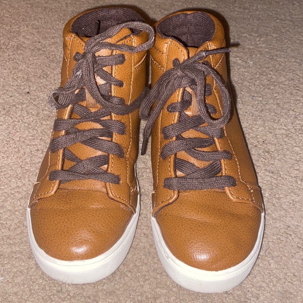 Brown casual high top
